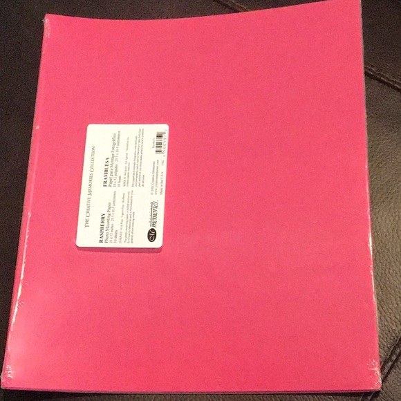 Creative Memories Photo Mounting Paper, Raspberry - Picture 1 of 2